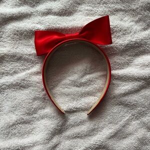 SHEIN Red Bow Hairband